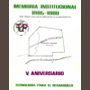 Memoria Institucional 1985 - 1986