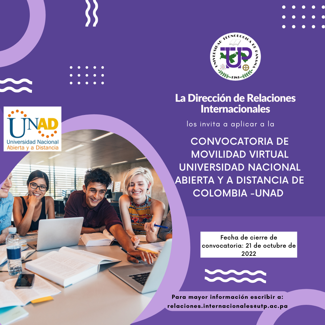 Convocatoria De Movilidad Virtual - Universidad Nacional Abierta Y A ...