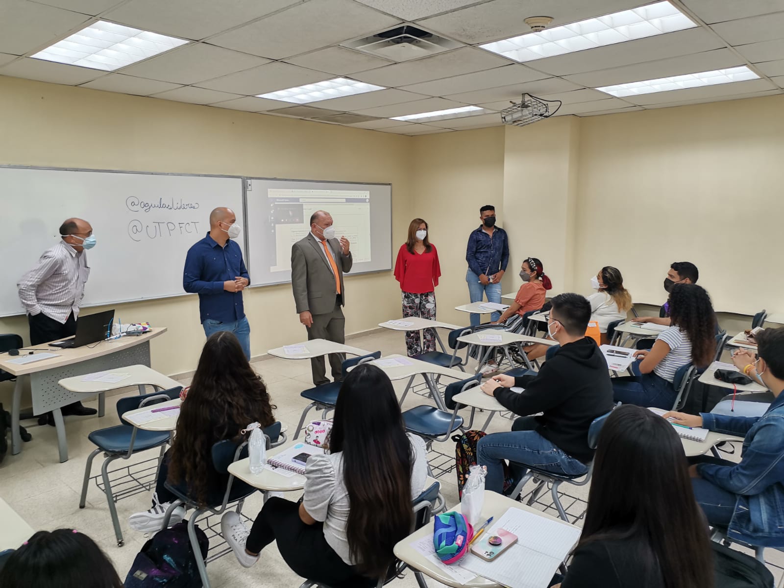 Inicio De Clases Presenciales Del Año Académico 2022 Universidad Tecnológica De Panamá 