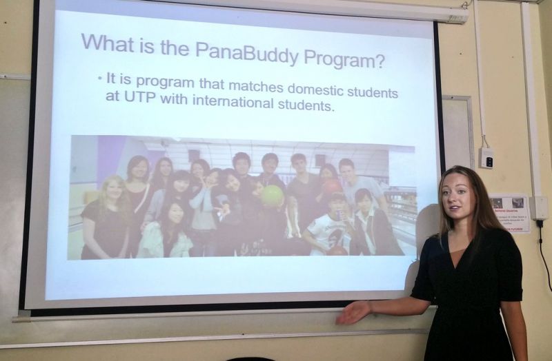 Programa "PanaBuddy" con la Dirección de Relaciones Internacionales