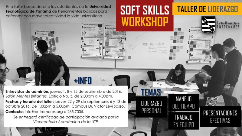 Taller de Liderazgo: Soft Skills Workshop Universidad Tecnológica de Panamá