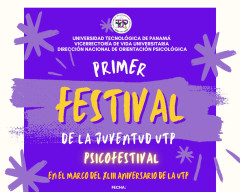 FESTIVAL, JUVENTUD, UTP, PSICOFESTIVAL, VVU