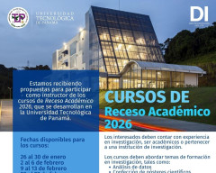 Convocatoria para facilitadores de los cursos del Receso Académico 2026 - DI