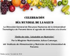 Celebración: Día mundial de la salud