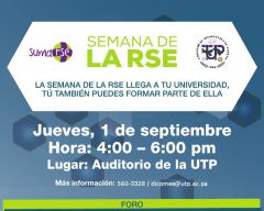 Foro: Responsabilidad Social Empresarial (RSE) y la Gestión de Impactos Ambienta