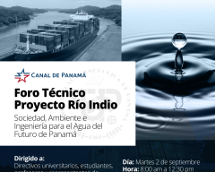 Foro Técnico Río Indio 