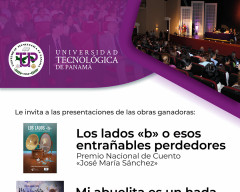 Universidad Tecnológica de Panamá - UTP, Editorial Tecnológica, Presentación de obras literarias ganadoras, 2024