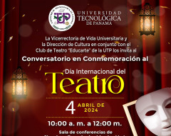 Conversatorio en Conmemoración al Día Internacional del Teatro