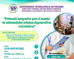 Charla: Protocolo integrativo para el manejo de enfermedades crónicas degenerativas e involutivas