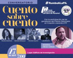 Invitación al Conversatorio Cuento sobre Cuento 