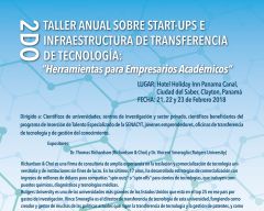 2º Taller Anual sobre Start-ups e Infraestructura de Transferencia de Tecnología: Herramientas para Empresarios Académicos