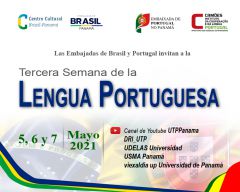 Invitación a la Tercera Semana de la Lengua Portuguesa