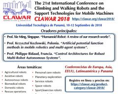 Welcome to CLAWAR 2018