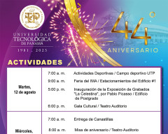 Cronograma de Actividades de Aniversario