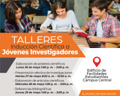 Taller a Inducción Científica a Jóvenes Investigadores  