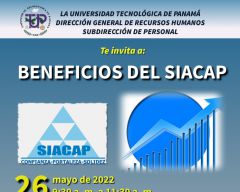 Charla de beneficios del SIACAP