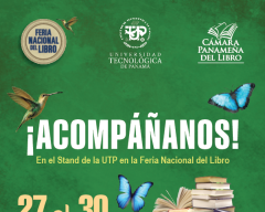 Stand de la UTP de la Feria Internacional del Libro en Azuero