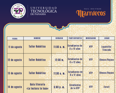 Universidad Tecnológica de Panamá - UTP, Editorial Tecnológica, Feria Internacional del Libro de Panamá, calendario, actividades, ATLAPA, 2025