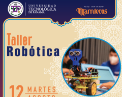 Universidad Tecnológica de Panamá - UTP, Editorial Tecnológica, taller robótica, niños, Feria Internacional del Libro de Panamá, ATLAPA, 2025