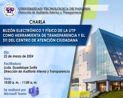 Charla: Buzón Electrónico y Físico de la UTP 