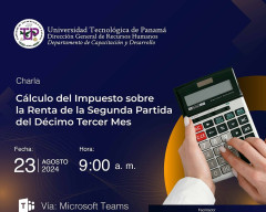 Capacitación, Charla, Cálculo del Impuesto sobre la Renta,  Segunda Partida,  Décimo Tercer Mes