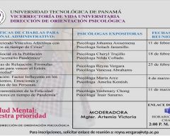 Charlas con Temáticas de Salud Mental 2022