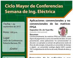 Ciclo Mayor de Conferencias, Semana de la Ingeniería Eléctrica