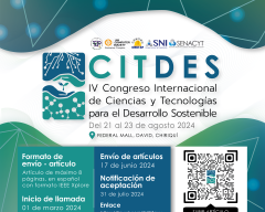 IV Congreso Internacional de Ciencias y Tecnología para el Desarrollo Sostenible