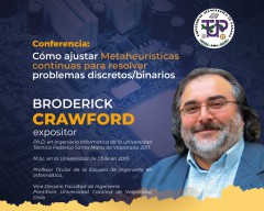 Conferencia: Conferencia: Cómo ajustar Metaheurísticas continuas para resolver problemas discretos/binarios 