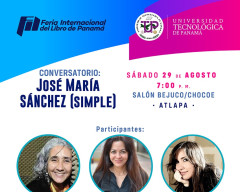 Conversatorio José María Sánchez, Feria Internacional del Libro, Atlapa
