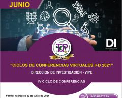 IV Ciclo de Conferencias Virtuales I+D 2021