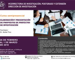 Seminario: Elaboración y presentación de propuestas de proyectos de investigación