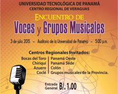 Encuentro nacional de voces y grupos musicales de la UTP