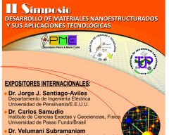 II Simposio: Desarrollo de Materiales Nanoestructurados y sus Aplicaciones Tecnológicas
