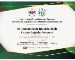 III Ceremonia de Imposición de Cascos Ingenieriles