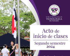 UTP, inicio de clases, acto, segundo semestre, 2024 