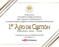 Invitación al Primer año de Gestión Periodo 2023-2028