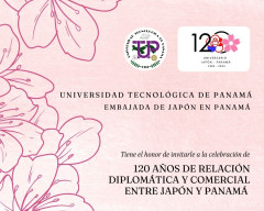 Invitación a la Celebración de 120 años de la Relación Diplomática entre Japón y Panamá