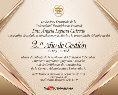 Informe deL Segundo año de Gestión 2023-2028, entrega de Certificados de acreditación y Concursos a docentes Especial de profesores regulares agregados