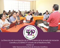 Taller nacional de escritura de artículos científicos CITTT - Aguadulce