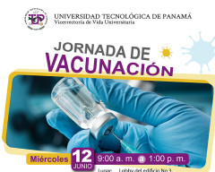 Universidad Tecnológica de Panamá, Clínica Universitaria, VVU, Jornada de Vacunación, 2024
