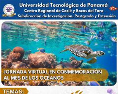 Jornada Virtual en Conmemoración al Día de los Océanos