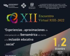 Invitación a particpar del Encuentro Virtual RIIE-2022