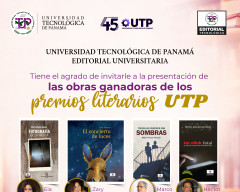Presentación de Las Obras Ganadoras de Premios Literarios UTP