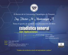 Presentación del libro "Estadística General con Aplicaciones".