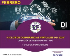 Primer Ciclo de Conferencias Virtuales I+D 2024