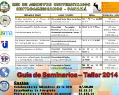 Seminarios – Taller: Las Normas Internacionales  Archivísticas: ISO 15489 y 30-3