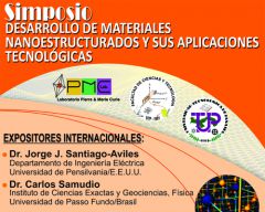 Simposio: Desarrollo de Materiales Nanoestructurados y sus aplicaciones Tecnológ