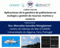 Curso Taller: Aplicaciones de la genética de poblaciones y gestión de recursos marinos  y costeros