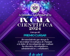 IX Gala Científica 2024 y entrega del Premio Cuásar  